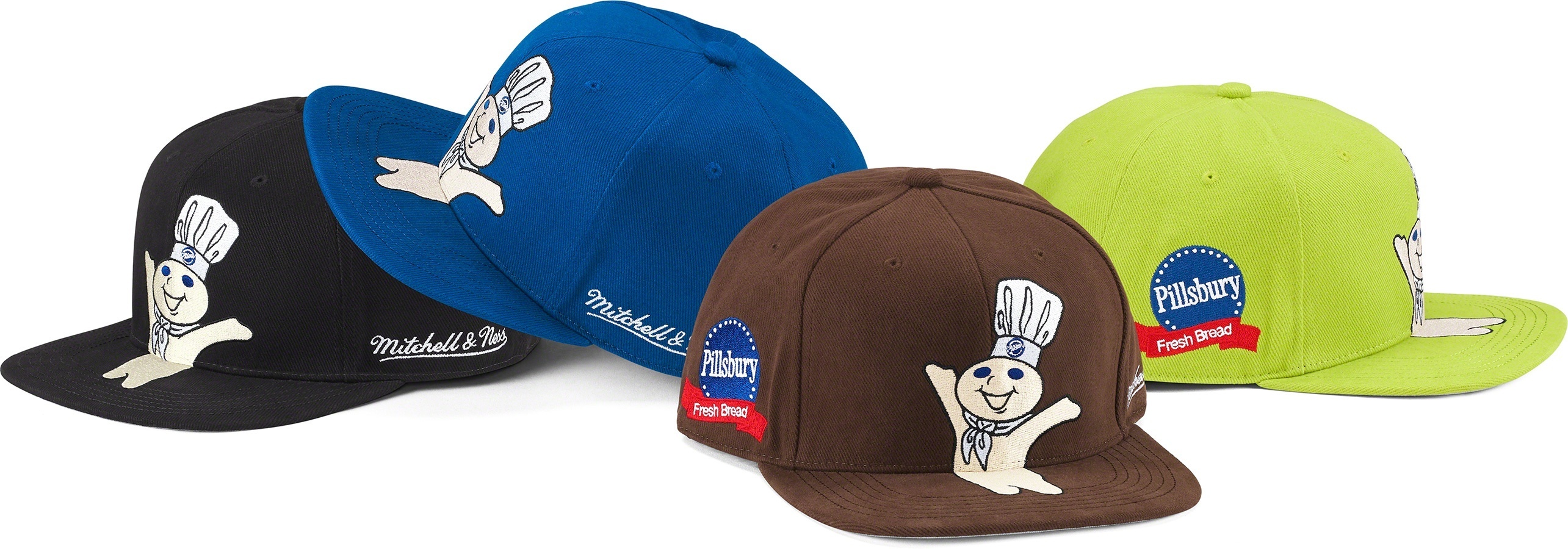 Supreme®/Mitchell & Ness® Doughboy Fitted 6-Panel